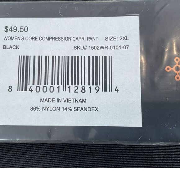 Tommy Copper Women's Core Compression Capri Pants - Picture 2 of 2